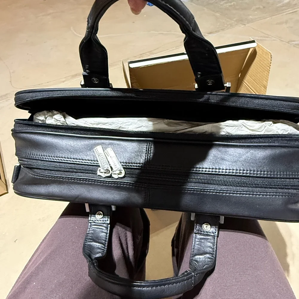 Kenneth Cole Reaction Black Men's Briefcase